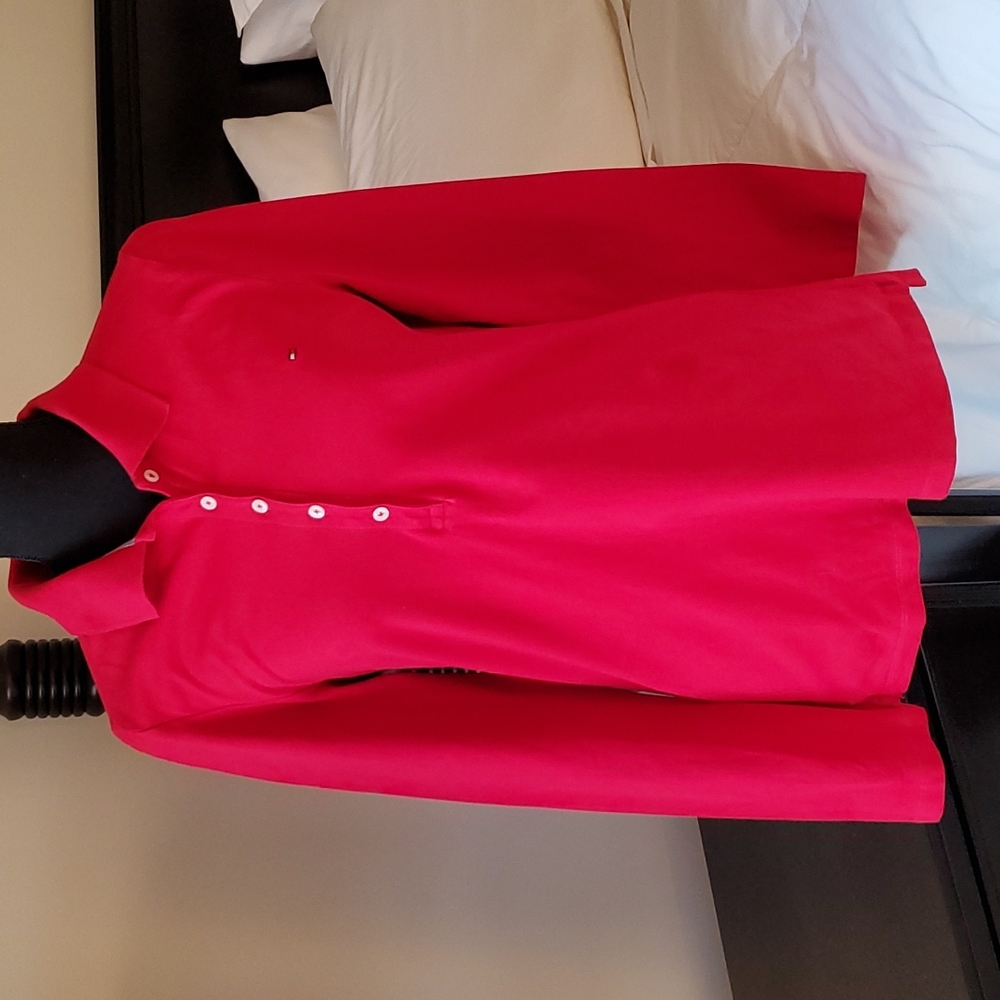 Tommy Hilfiger Red Polo Shirt